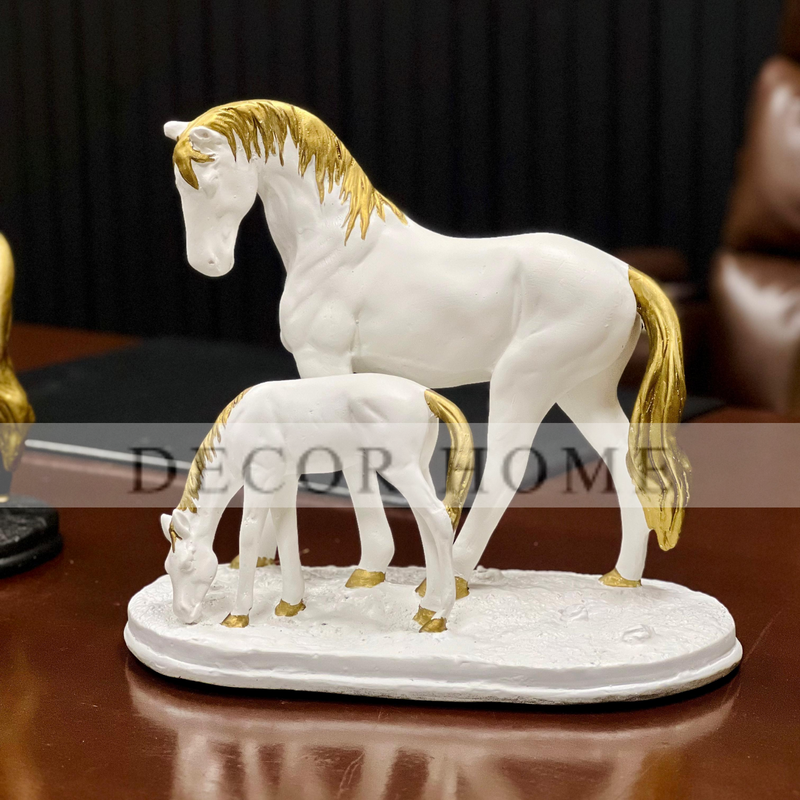 Grace Mare & Foal Sculpture