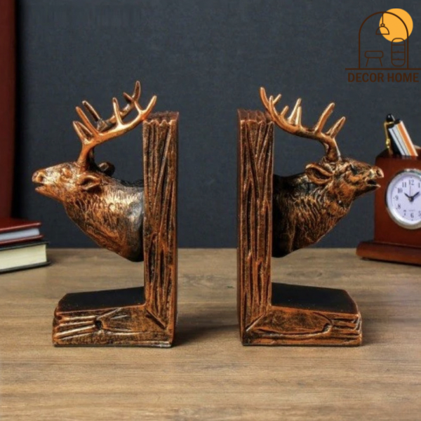 Vintage Deer Delight Bookend