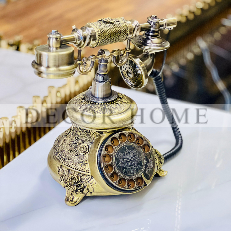 Vintage Rotary Dial Landline Telephone