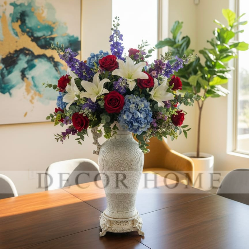 Textured ceramic jug-style vase