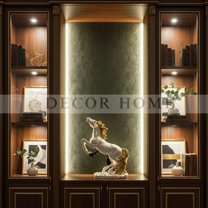 Jumping Horse Sculpture