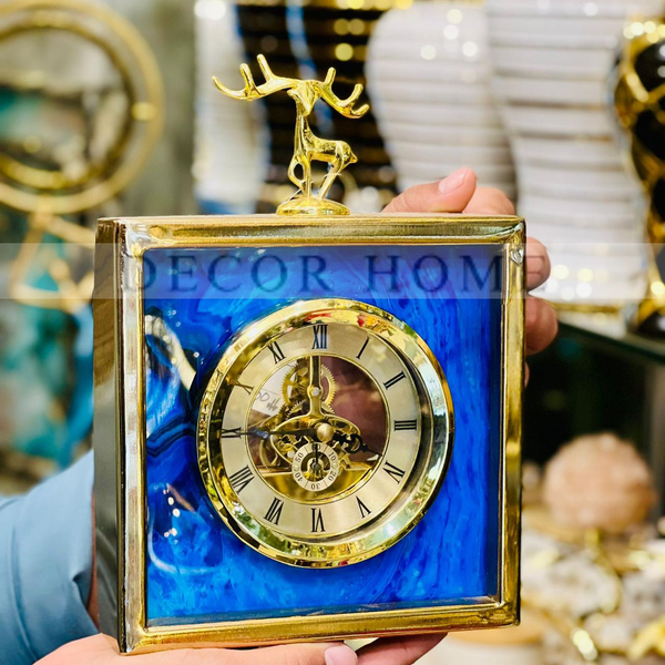 Oceanic Dialed Metal Wall Clock