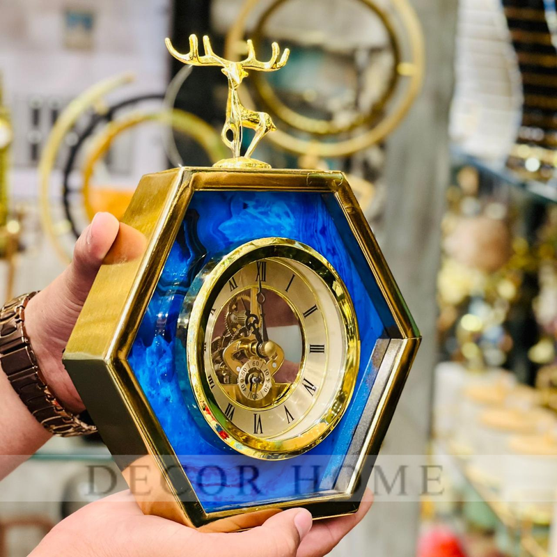 Oceanic Dialed Metal Wall Clock