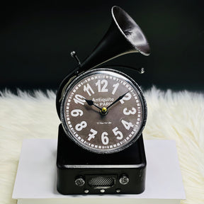 Gramophone Desktop Clock