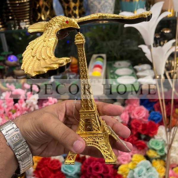 Eiffel Tower Eagle Bird Figurine Sculpture