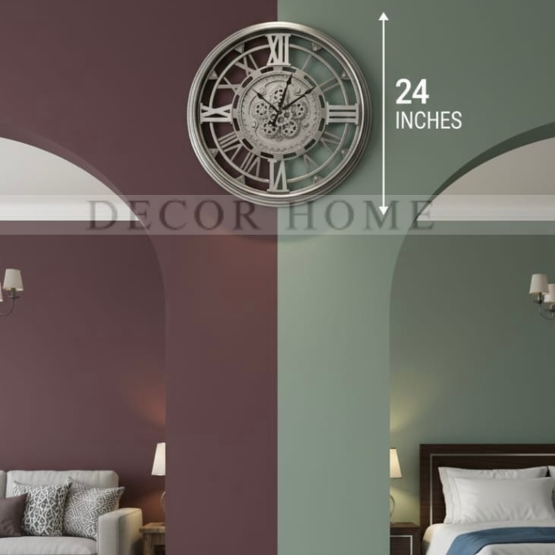 Iron Age Elegance Clock