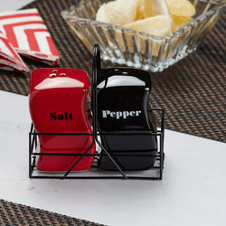 Salt And Pepper Spice Jars(Set Of 2)