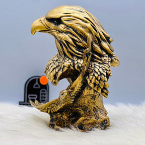 Majestic Hawk Statue