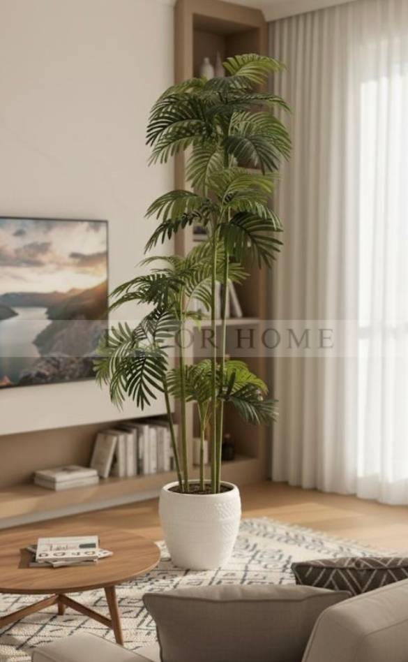 Tall Areca Palm Tree ē Planter