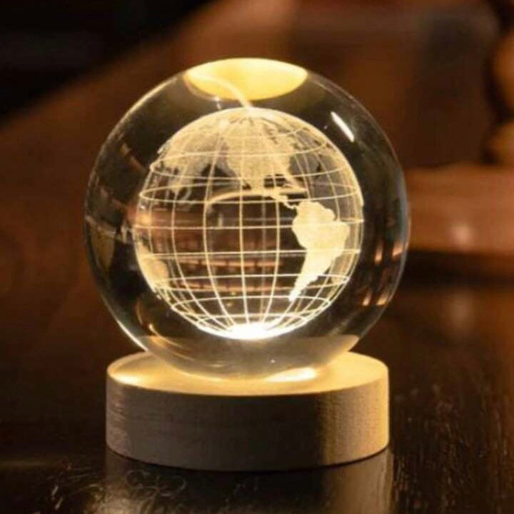 3D World Projection Lamp