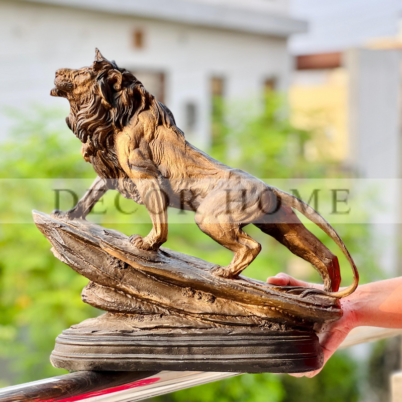 Bronze Lion Statue