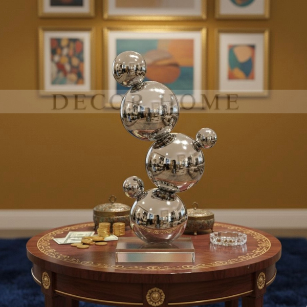 Stainless Steel Combination Ball Decor Ornament