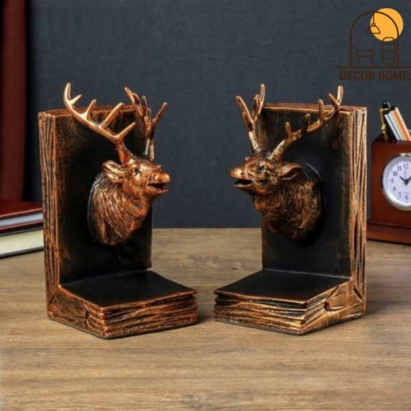 Vintage Deer Delight Bookend