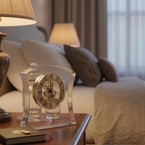 Executive Crystal Transparency Clock