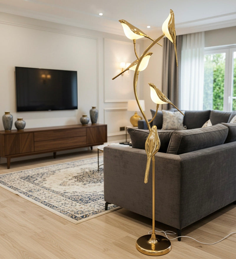 LED Dove Floor Lamp