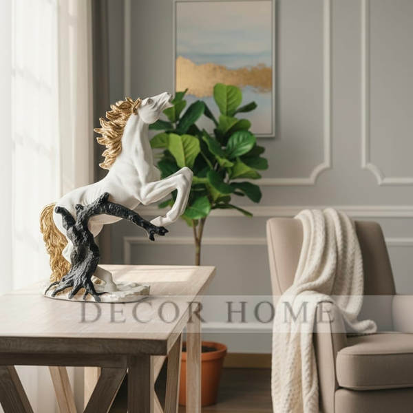 Jumping Horse Sculpture