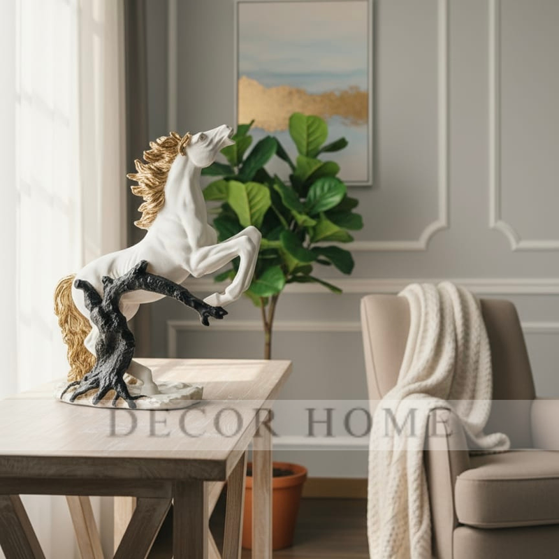 Jumping Horse Sculpture