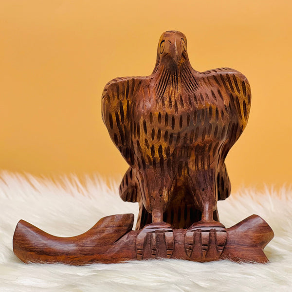 Handcrafted Falcon Sculpture