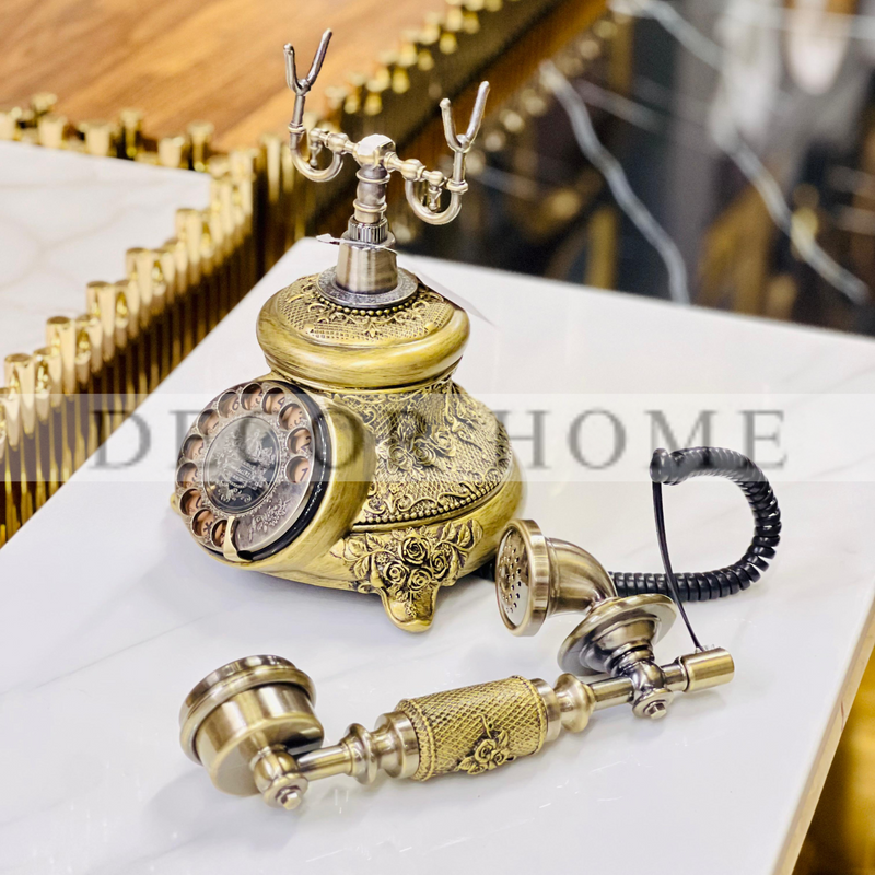 Vintage Rotary Dial Landline Telephone