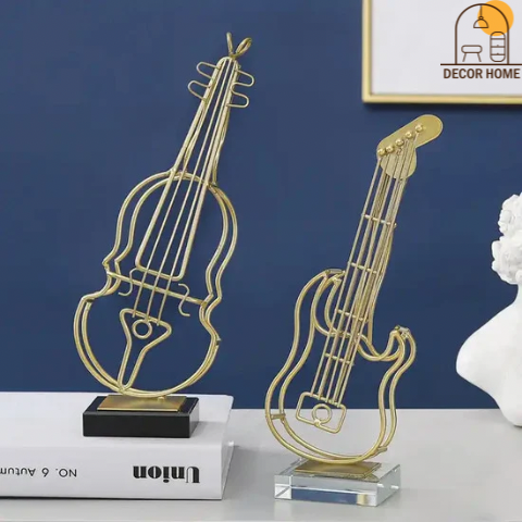 1 Pc Guitar Statue Musical Instrument