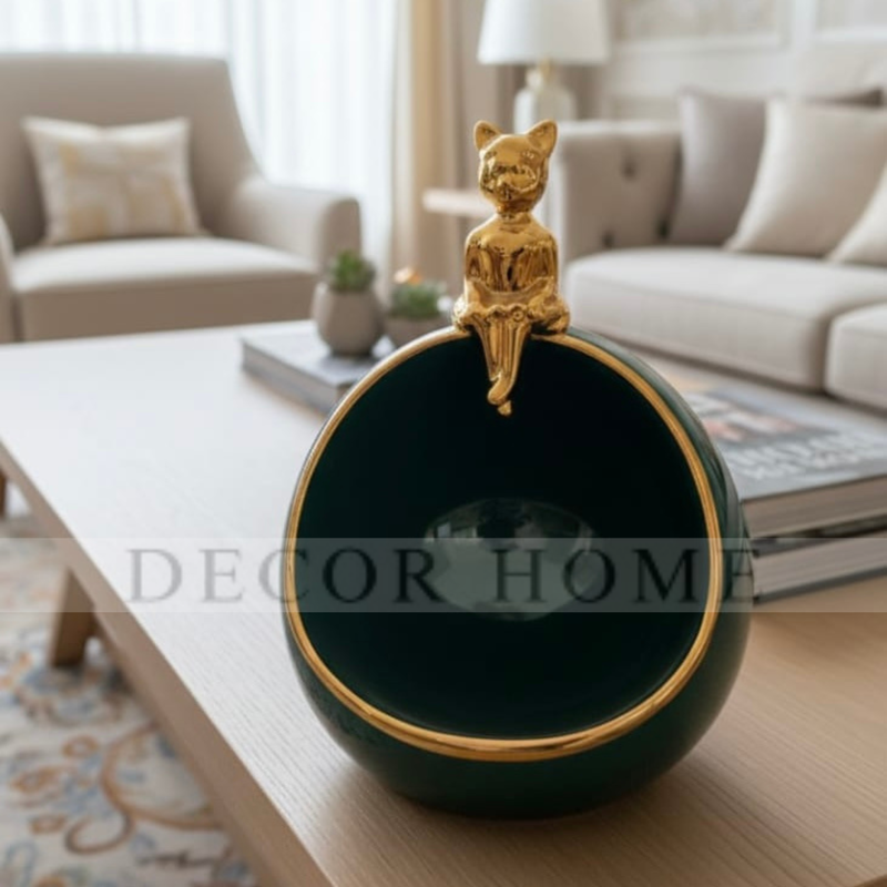 Golden Muse Ceramic Bowl