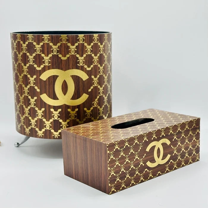 Basket Tissue Box Set