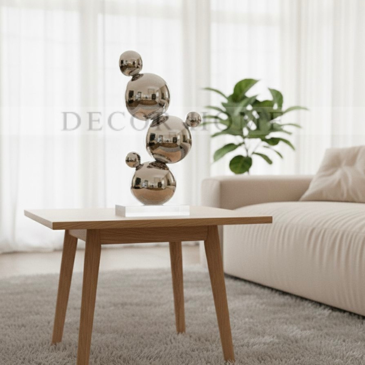 Stainless Steel Combination Ball Decor Ornament