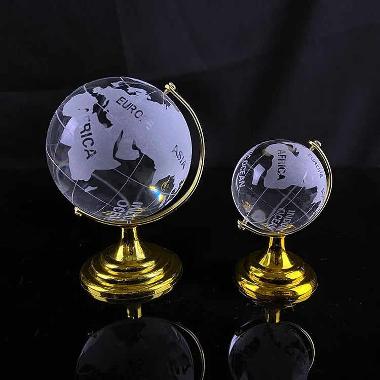 3D World Globe Light Ornament