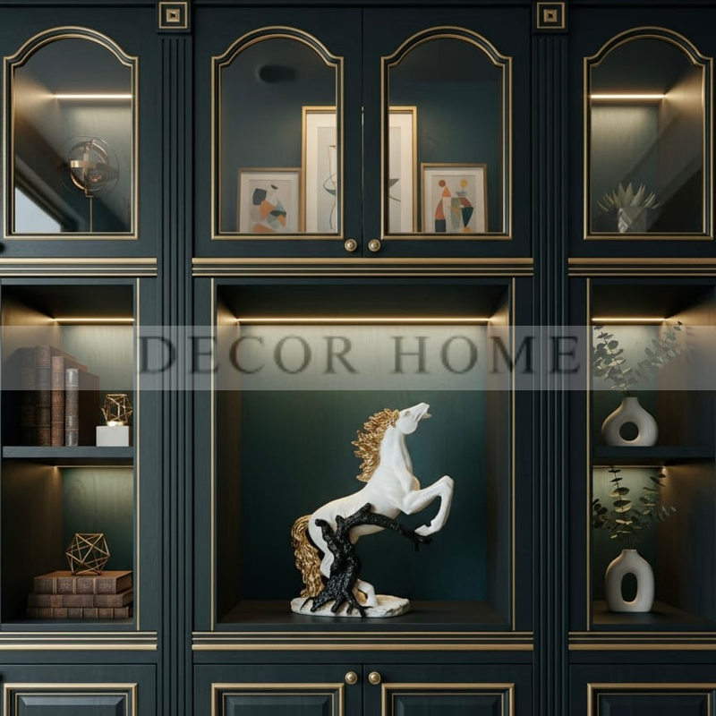 Jumping Horse Sculpture