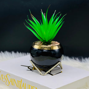 Artificial Cactus Plant Vase