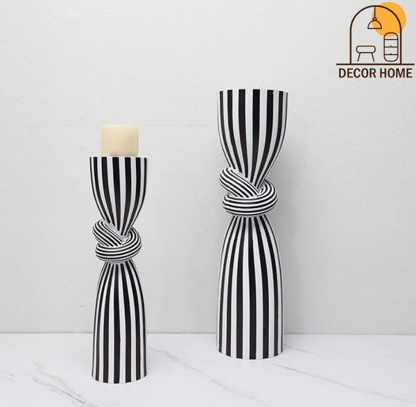 Striped Kink Candlestick Ornaments
