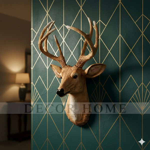 Deer Wall Hanging Face