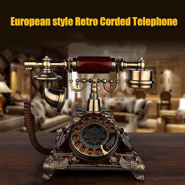 Antique Fixed Telephone Landline Home