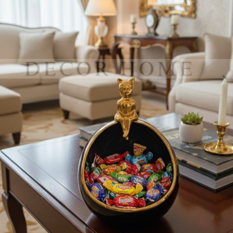 Golden Muse Ceramic Bowl