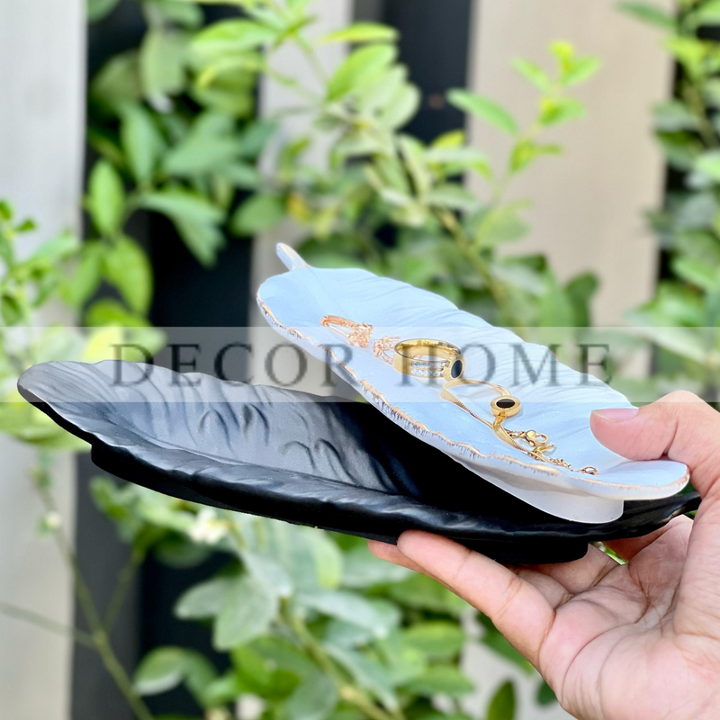 Midnight Aura Leafline Organiser Tray