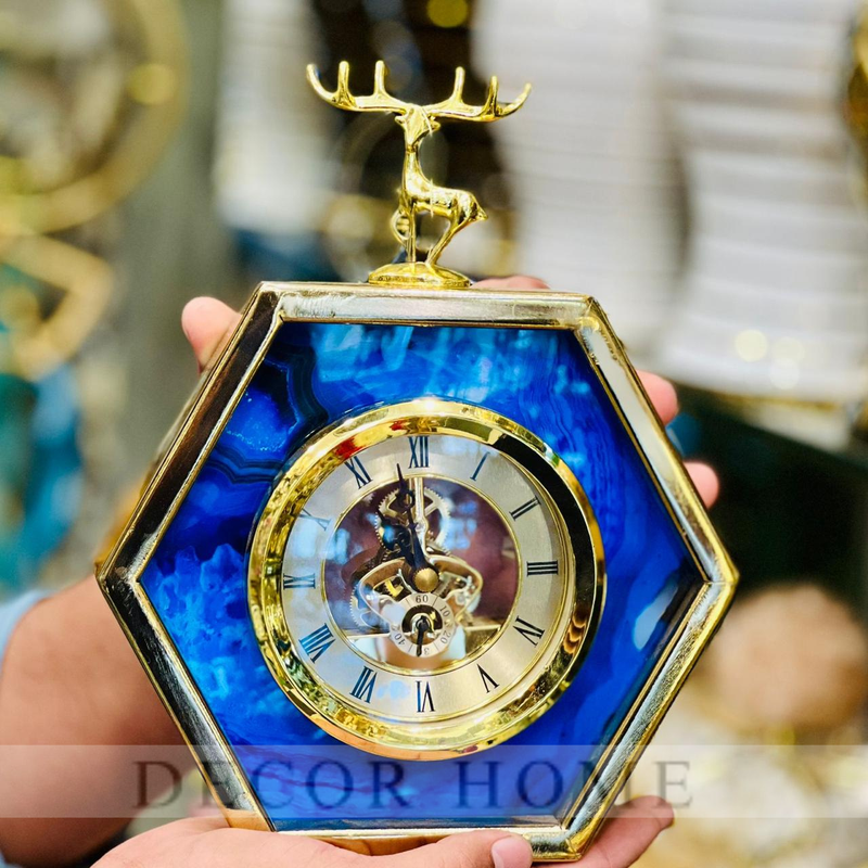 Oceanic Dialed Metal Wall Clock