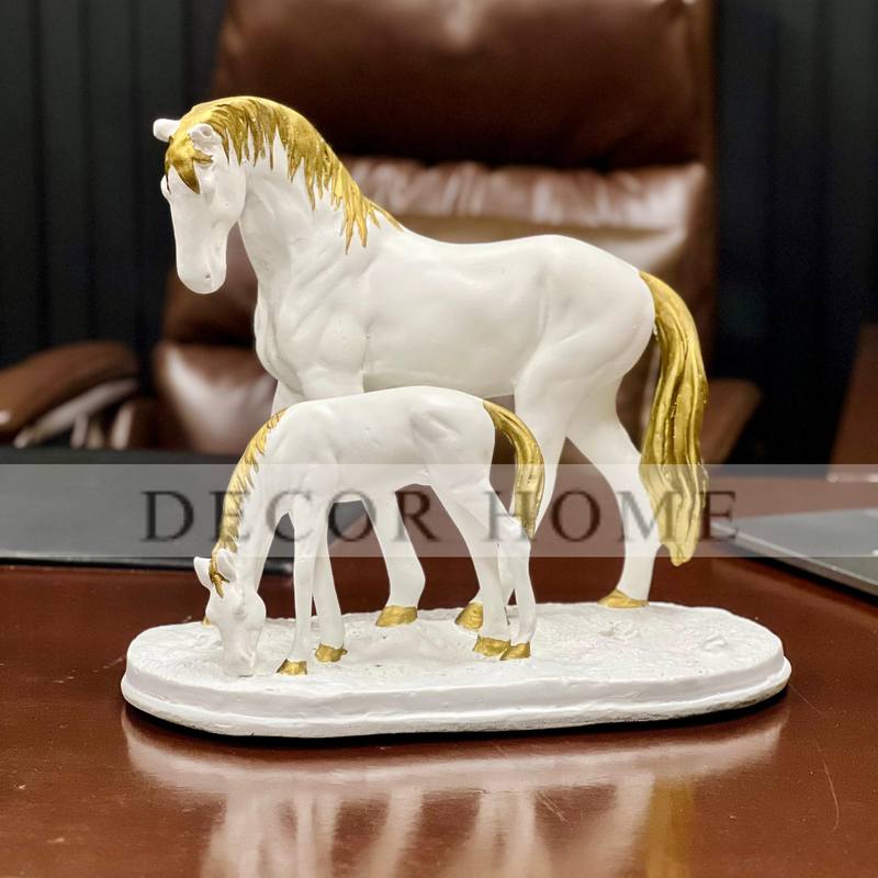 Grace Mare & Foal Sculpture