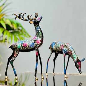 Brass Deer ( Set of 2 )