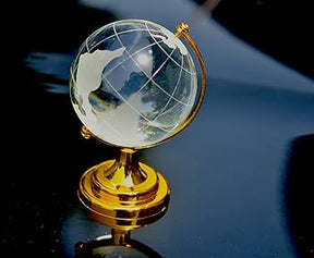 3D World Globe Light Ornament