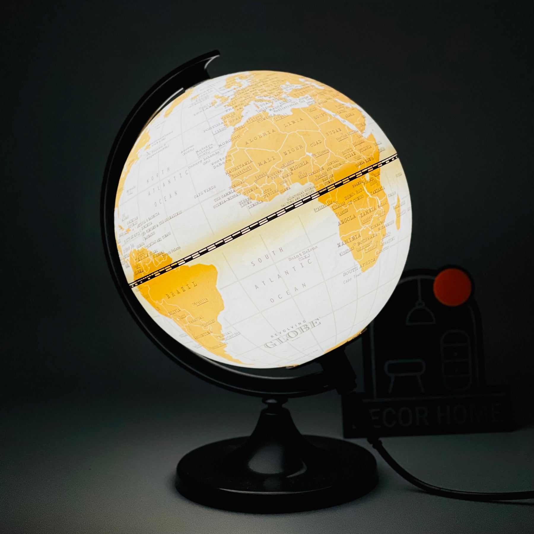 LED Oceanic Desktop World Globe
