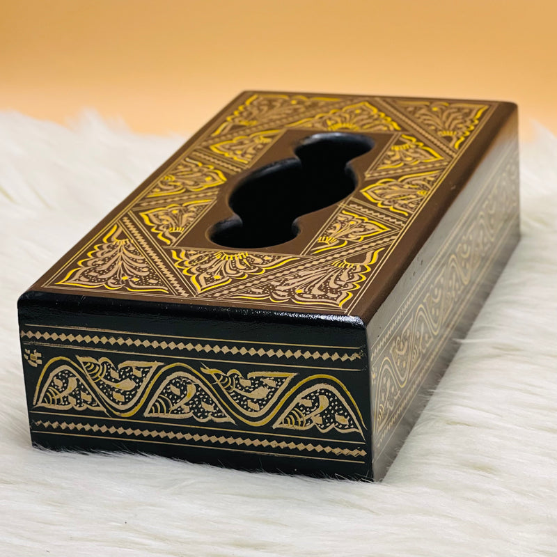 Laquer Art Tissue Box