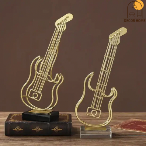 1 Pc Guitar Statue Musical Instrument