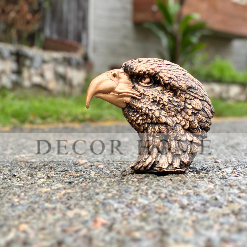 Bronze Eagle Head Ornaments