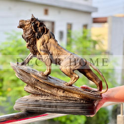 Bronze Lion Statue