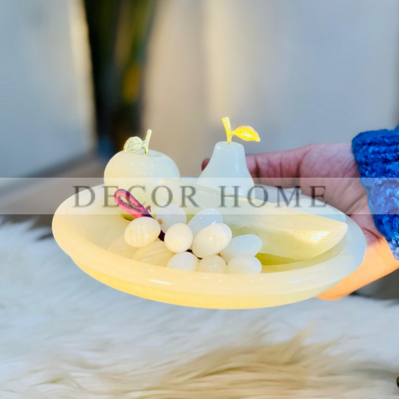 Onyx Fruit Set Plate
