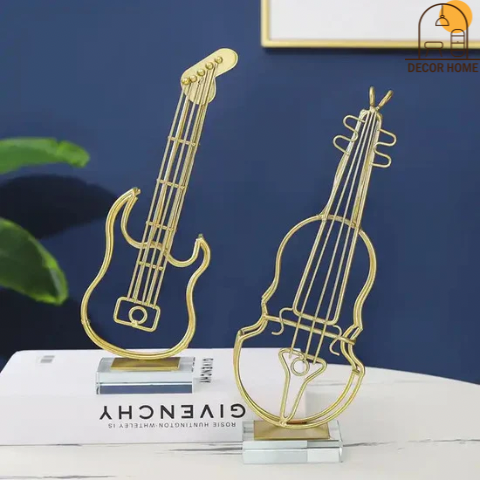 1 Pc Guitar Statue Musical Instrument