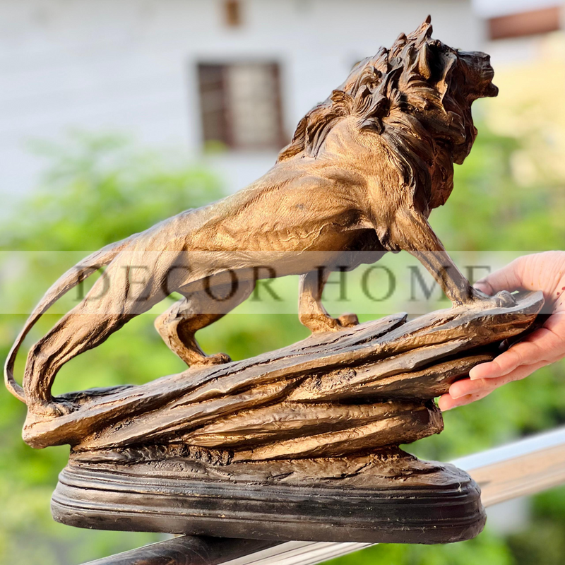 Bronze Lion Statue