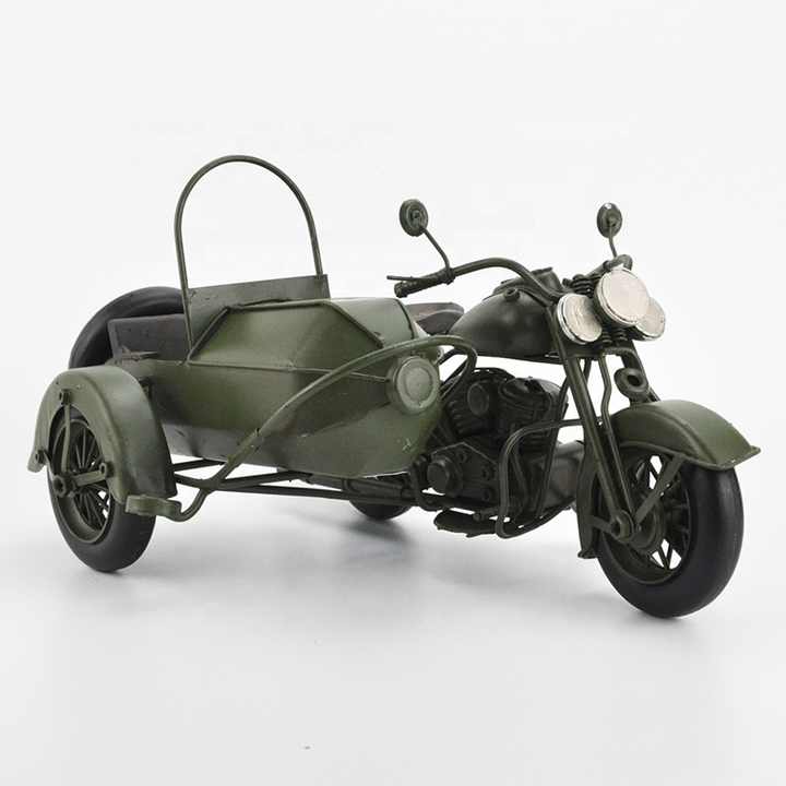 Vintage Metal Motorcycle Model