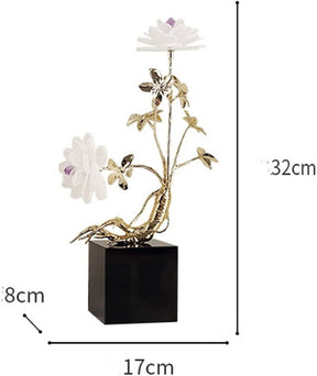 Ginseng Flower Decoration Gifts for Housewarming