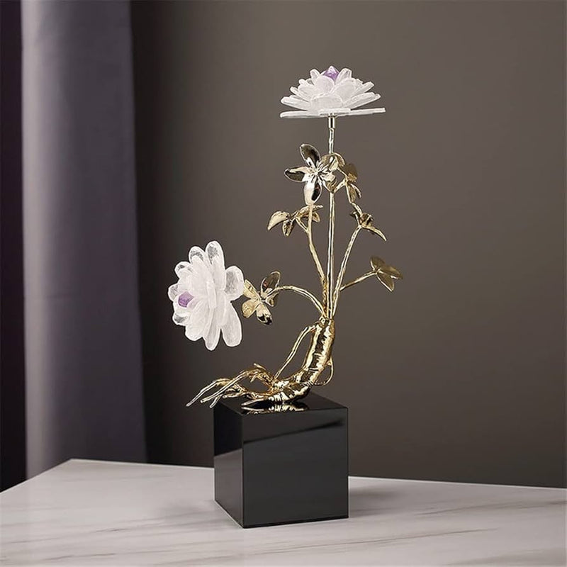 Ginseng Flower Decoration Gifts for Housewarming